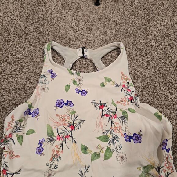 Women's Athleta Floral Underwire Tankini Swim Top | Size 36 B/C - Picture 3 of 11